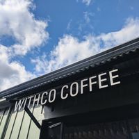 Sign at WithCo Coffee in San Luis Obispo