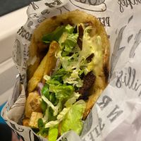 The Beast Vegan Gyros Wrap at The Athenian in South West London