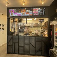 Serving counter  at The Athenian in South West London
