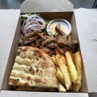 Vegan Gyros Box  at The Athenian in South West London