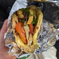 Vegan Gyros at The Athenian in South West London
