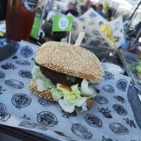 Gamechanger burger at Johny's Burger in Poechlarn