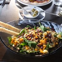 Tabouleh-spinach salad at Woodstone in Alphen Aan Den Rijn
