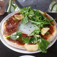 Pizza with less calories at Woodstone in Alphen Aan Den Rijn