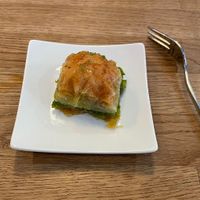 Baklava  at Lezizel Manti - Türkische Teigtaschen in Koblenz