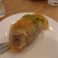 Baklava at Lezizel Manti - Türkische Teigtaschen in Koblenz