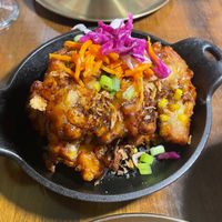 Perkedel Jagung (corn fritters) at Krakatoa  in Hollywood