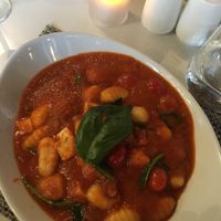 Vegan gnocchi primavera  at Balducci in Cape Town