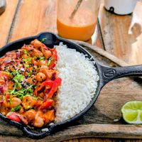 Curry at Naia in El Cuyo
