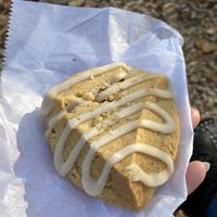 Vegan maple walnut scone   at Knockbox Cafe in Philadelphia