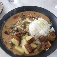Curry at The Old Mill Cafe in Tairua