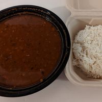 Shosho with rice at Akadi in Portland