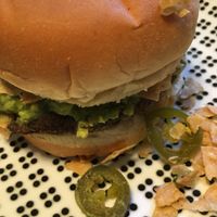 Nacho Daddy Burger at The Brave Bean in Fountain Valley