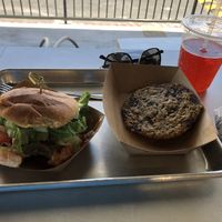 Buff Chicken, cookie and snozeberry! at The Brave Bean in Fountain Valley