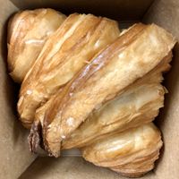 So flakey and buttery  at The Brave Bean in Fountain Valley