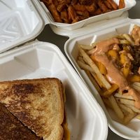 Family Pack includes 4 entree items and 2 sides for $57! at The Brave Bean in Fountain Valley