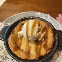 vegan cookie dough and ice cream   at Bella Italia in Lancaster
