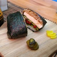 Crazy maki sandwich with Tofu. My favorite! at Yoisho in Munich