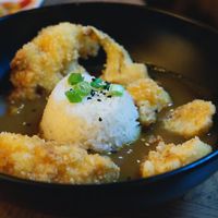 Buttermilk cauliflower curry at Bar Soba in Edinburgh