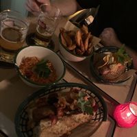 Kimchi HotDog at Paula Mostaert in Bruges