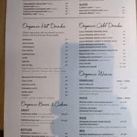 Menu 3 at Le Pain Quotidien - Monument in London