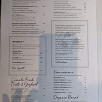 Menu 1 at Le Pain Quotidien - Monument in London