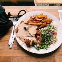 vöner plate  at Vöner der Vegetarische Döner in Berlin
