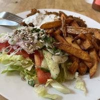 Vöner plate  at Vöner der Vegetarische Döner in Berlin