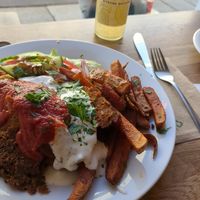 Vöner Teller at Vöner der Vegetarische Döner in Berlin