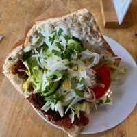 Veganer Döner  at Vöner der Vegetarische Döner in Berlin