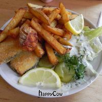 Vegan Fish'n'Chips, best I've ever had at Vöner der Vegetarische Döner in Berlin