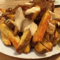Super fries. This is the best thing the world has ever seen and tasted.  at Vöner der Vegetarische Döner in Berlin