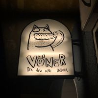 Sign at Vöner der Vegetarische Döner in Berlin