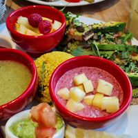 Vegan brunch at Le Pain Quotidien -  Plainpalais in Geneva