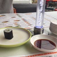 Cucumber maki  at YO! Sushi - Piccadilly Station in Manchester
