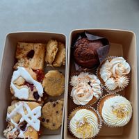 All sorts of pastry at Catberry in Ghent