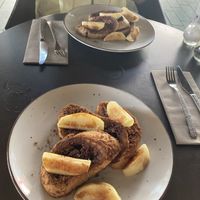 Vegan french toast  at Bertmans - Karel Doormanstraat in Rotterdam