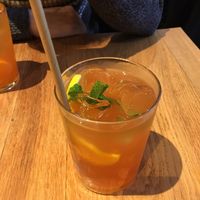 home made iced tea at Bertmans - Karel Doormanstraat in Rotterdam