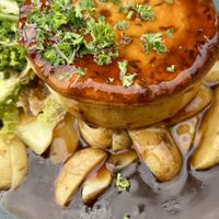 vegan pie  at Cowper Arms in Welwyn