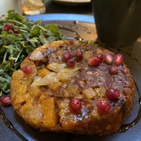 Harissa nut roast at White Horse in Welwyn