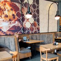 Inside at Mugg & Bean in Walvis Bay