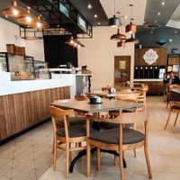 Inside at Mugg & Bean in Walvis Bay