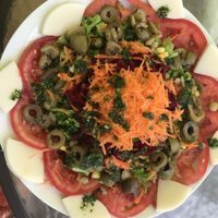 Ensalada completa at Wimpy in Rocha