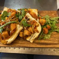 Focaccia pizzaa  at Twenty1 Lounge in Torquay