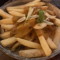 Curry Sauce Chips  at Twenty1 Lounge in Torquay