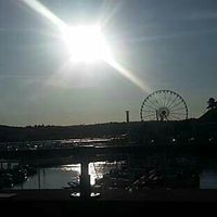 The view from the top floor terrace at Twenty1 Lounge in Torquay