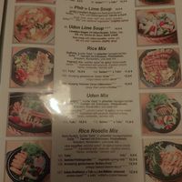 Menu at Sunshine Vegan Restaurant in Berlin