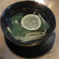 Ginger tea  at Sunshine Vegan Restaurant in Berlin