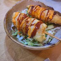 Seitan Skewers at Sunshine Vegan Restaurant in Berlin