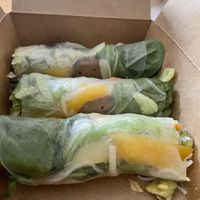 Seitan Sprin Roll  at Sunshine Vegan Restaurant in Berlin
